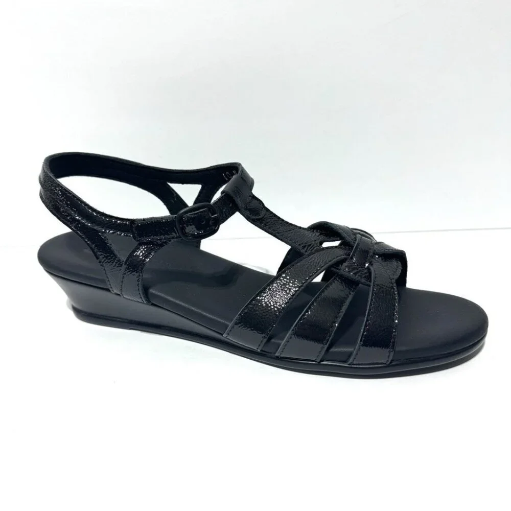 SAS Womens Aurora Sandals Black Size 10N